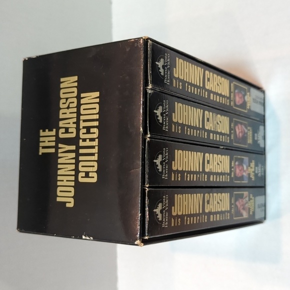 Buena Vista The Johnny Carson Collection VHS Box Set of 4 Tapes - Picture 2 of 14